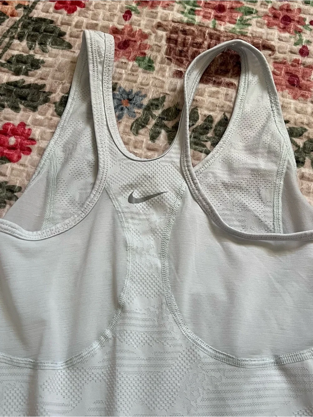 Nike Women’s Dri-FIT White Racerback Tank Top
